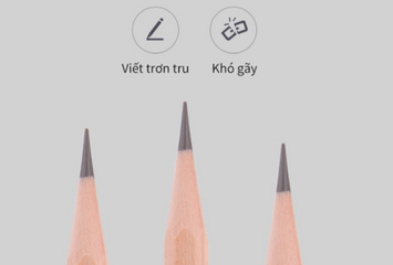 Hộp 30 Bút Chì Lục Gỗ Tự Nhiên Deli S941/S943 - Bút Chì Hội Họa, Đầu Chì Mềm, Thiết Kế Tiện Dụng cho Học Tập và Nghệ Thuật
