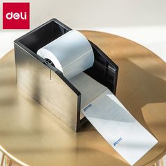 Hộp Đựng Đơn Cho Máy In DL-770D Deli 15208 - Thiết Bị Văn Phòng Đa Năng, Chất Liệu Nhựa Chắc Chắn, Giá Đỡ Cuộn Giấy Tích Hợp