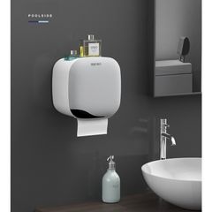 Hộp Đựng Giấy Vệ Sinh Dán Tường Chống Nước Oenon Đa Năng - Thiết Kế Tiện Ích Ngăn Nước, Phù Hợp Nhà Bếp và Phòng Khách