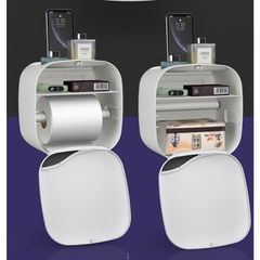 Hộp Đựng Giấy Vệ Sinh Dán Tường Chống Nước Oenon Đa Năng - Thiết Kế Tiện Ích Ngăn Nước, Phù Hợp Nhà Bếp và Phòng Khách