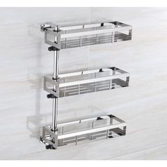 Kệ Gia Vị Xoay 180 Độ Oenon - Inox SUS304 Chất Lượng Cao, Có Thể Điều Chỉnh Chiều Cao, Tiện Lợi Cho Căn Bếp Gọn Gàng