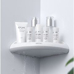 Kệ Góc Dán Tường Nhà Tắm Nhà Bếp Oenon - Nhựa ABS Chịu Lực, Thiết Kế Hiện Đại Tiết Kiệm Không Gian