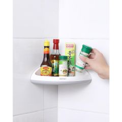 Kệ Góc Dán Tường Nhà Tắm Nhà Bếp Oenon - Nhựa ABS Chịu Lực, Thiết Kế Hiện Đại Tiết Kiệm Không Gian
