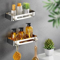 Kệ Nhà Tắm, Nhà Bếp Oenon Inox SUS304 Không Gỉ - Kệ Đa Chức Năng Dán Tường Tiện Lợi Cho Không Gian Sang Trọng