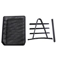 Khay đựng tài liệu 3 tầng Deli E9181 - Chất liệu thép lưới bền đẹp, thiết kế thông thoáng, dễ dàng lắp ráp, tiện lợi cho văn phòng phẩm.
