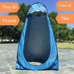Lều Thay Đồ & Đi Vệ Sinh Cắm Trại Tự Bung, Chống Nước Polyester, Thiết Kế Nhỏ Gọn, Dễ Dàng Sử Dụng, Dã Ngoại, Du Lịch