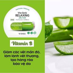 Mặt nạ BNBG Vitamin B - Hỗ trợ phục hồi và trẻ hóa da tổn thương, chiết xuất lô hội Jeju, 10 miếng 30ml - Dưỡng da khỏe mạnh, tươi sáng