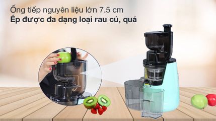 Máy Ép Chậm Kalite KL-598 - Ép Trái Cây Tối Ưu 400W, Thiết Kế Bền Bỉ, Dinh Dưỡng Tối Đa - Phù Hợp Gia Đình và Spa