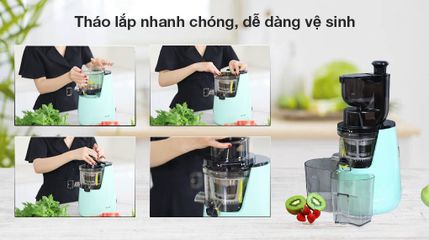 Máy Ép Chậm Kalite KL-598 - Ép Trái Cây Tối Ưu 400W, Thiết Kế Bền Bỉ, Dinh Dưỡng Tối Đa - Phù Hợp Gia Đình và Spa