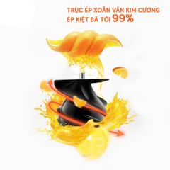 Máy Ép Chậm Thông Minh UNIE UE-580 - Ép Rau Củ Quả Tươi Sạch Giữ Nguyên Dưỡng Chất, Động Cơ Đảo Chiều, Dung Tích 250ml