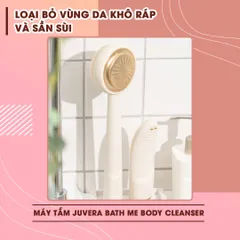 Máy Tắm Juvera Bath Me Body Cleanser - Thiết Bị Vệ Sinh Cơ Thể Đa Năng, Tẩy Da Chết & Massage Nhiệt, Hiệu Quả Dưỡng Da 3 Trong 1