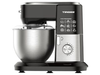Máy Trộn Nhào Thực Phẩm Tiross TS5401 - Công Suất 1300W, 6 Lít, Chức Năng Đánh Trứng, Thiết Kế Sang Trọng, Nắp Chống Trào