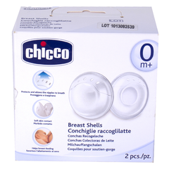 Miếng lót hứng sữa silicon Chicco định hình - Giữ khô thoáng, bảo vệ nhũ hoa, giảm tắc tia sữa cho mẹ bỉm sữa