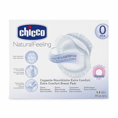 Miếng lót thấm sữa kháng khuẩn Chicco 20 miếng - Vải siêu thấm hút, chống trượt, thoáng khí cho mẹ & bé thoải mái, vệ sinh.