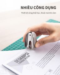 Nhổ Ghim Deli E0232 Loại 10 24/6 26/6 - Dụng Cụ Văn Phòng Bền Chắc, Thiết Kế Tiện Dụng, Mạ Bạc Chống Ăn Mòn