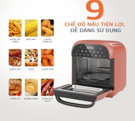 Nồi Chiên Hơi Nước Unie Steam Mars 15L - Nồi Chiên Hấp 2 Trong 1 Thông Minh Với 9 Chế Độ Nấu Tiện Lợi, Giữ Trọn Dinh Dưỡng Thực Phẩm
