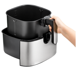 Nồi Chiên Không Dầu Cuckoo CAF-G0610TB 5.5L - Công Suất 1750W, Lòng Nồi Chống Dính, Thích Hợp Cho Gia Đình 4-6 Thành Viên
