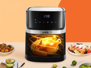 Nồi Chiên Không Dầu UNIE UE-600 6,5L - Công Nghệ Rapid Air 8 Chế Độ Nấu Sức Khỏe, Giảm 90% Chất Béo