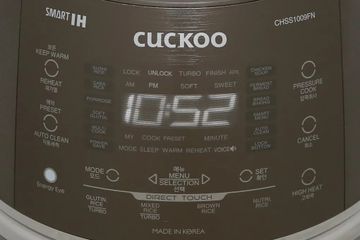 Nồi Cơm Điện Cao Tần Cuckoo CRP-CHSS1009FN 1.8L - Sang Trọng, Dung Tích Lớn, Chức Năng Đa Dạng, Bảo Quản Dễ Dàng