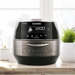 Nồi cơm điện cao tần Cuckoo CRP-FHR067FD 1.08L - Công nghệ nấu áp suất IH, đa chức năng cho bữa ăn hoàn hảo cho 2-6 người