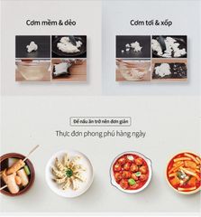 Nồi cơm điện cao tần Cuckoo CRP-LHTR0610FW 1.08L - Nấu cơm thông minh, tiết kiệm điện, thiết kế sang trọng cho 2-6 người dùng