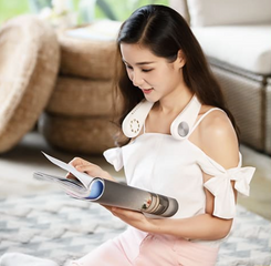 Quạt Đeo Cổ Remax S01 - Quạt Tích Điện Thời Trang 1800mAh, Công Suất Mạnh Mẽ, Thiết Kế Nhẹ Nhà, Tiện Dụng Cho Mọi Lúc