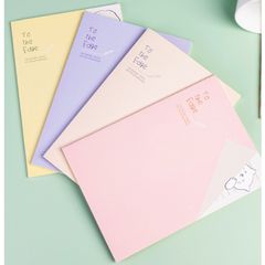Sổ ghi chép khâu gáy A5 Deli 40 trang kẻ ngang FA540-N06/N08 - Giấy trắng chống lóa, tiện lợi cho học sinh và người làm việc