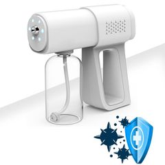 Súng Phun Khử Khuẩn Cầm Tay Nano K5 Pro - Thiết Bị Diệt Khuẩn 99.9% Với Đèn Blue Light, Dung Tích 380ml, Sạc 2000mAh