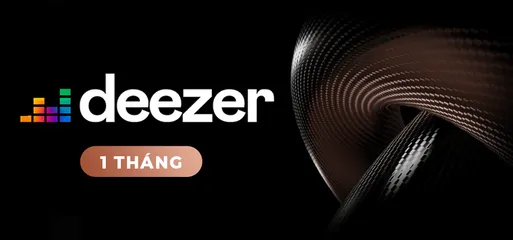 Tài khoản nghe nhạc Deezer Premium (1 tháng)