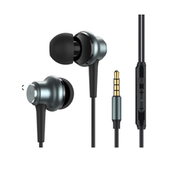 Tai nghe dây TopK F37 Jack 3.5mm - Âm thanh trong trẻo, tích hợp micro, chống ồn, phù hợp cho điện thoại, laptop, chất lượng cao