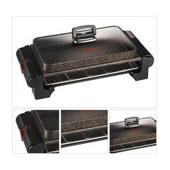 Vỉ Nướng Điện Cuckoo CG-252 Kiêm Nồi Lẩu Chống Dính - 1500W, Thiết Kế Độc Đáo, Dễ Dàng Vệ Sinh - Phù Hợp Cho Tiệc Nướng Thịt
