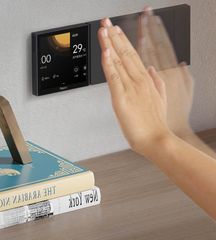 Màn hình cảm ứng Aqara S1 Smart Scene Panel 3.95 inch - Thiết bị gia đình thông minh tương thích Apple HomeKit, điều khiển nhanh chóng, tiện lợi