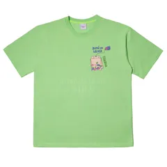Áo thun Acmé de la vie ADLV Teabag Logo Short Sleeve Light Green T-Shirt
