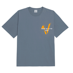 Áo thun Acmé de la vie ADLV V Symbol Logo Short Sleeve T-Shirt Grey