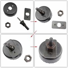 Bộ Mũi Khoét Gỗ Thạch Cao Nhựa 13 Kích Thước - Công Cụ Khoan Đa Năng Cho Xưởng Mộc và Thủ Công Mỹ Nghệ