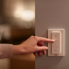 Điều khiển Không Dây Philips Hue DIM Switch MY/PH/VN - Tùy Chỉnh Độ Sáng Đèn Thông Minh, Gắn Tường Tiện Lợi, Sử Dụng Pin