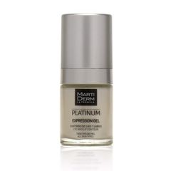 Gel giảm nếp nhăn mắt và môi MartiDerm Platinum Expression Gel 15ml - Ngăn ngừa lão hóa, làm căng da, tăng cường collagen, phù hợp mọi loại da