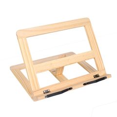 Giá Đỡ Đọc Sách Chống Cận Thị Khung Gỗ Tự Nhiên - Hỗ Trợ Điều Chỉnh Khoảng Cách Mắt và Sách, Bảo Vệ Đôi Mắt Bạn
