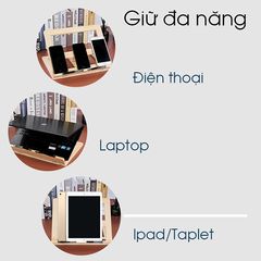 Giá Đỡ Đọc Sách Chống Cận Thị Khung Gỗ Tự Nhiên - Hỗ Trợ Điều Chỉnh Khoảng Cách Mắt và Sách, Bảo Vệ Đôi Mắt Bạn
