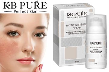 KB Pure Phyto Whitening Cream 30ml - Kem Dưỡng Giúp Mờ Nám, Tái Tạo Da, Cung Cấp Độ Ẩm, Chống Lão Hóa Da
