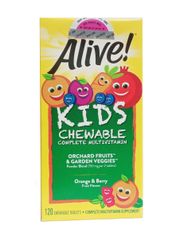 Kẹo Dẻo Vitamin Tổng Hợp Trẻ Em Alive Multi Orange & Berry Chewable