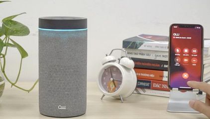 Loa Thông Minh Olli Maika - Trợ Lý Ảo Tiếng Việt, Kết Nối Wi-Fi & Bluetooth - Thiết Bị Nhà Thông Minh Tiện Ích