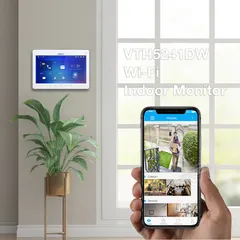 Màn Hình Chuông Cửa IP Wifi Dahua DHI-VTH5241DW-S2 - Màn Hình Cảm Ứng 10 Inch Độ Phân Giải 1024x600, Đàm Thoại 2 Chiều, Tích Hợp An Ninh Thông Minh