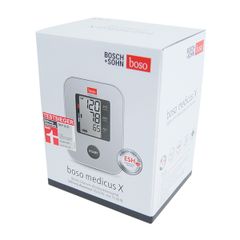 Máy Đo Huyết Áp Bắp Tay Tự Động Boso Medicus X - Đo Tâm Thu, Tâm Trương, Báo Rối Loạn Nhịp Tim, Thiết Kế Nhỏ Gọn, Chính Xác 99%