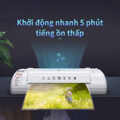 Máy Ép Nhựa Dẻo Deli E3893 A4/A5/B5 - Thiết Bị Bảo Quản Giấy Tờ Đa Năng Tiện Lợi, Công Suất 200W