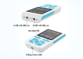 Máy massage xung điện Reiwa AS-8018 - Thiết bị trị liệu giảm đau, kích thích cơ bắp, công nghệ tiên tiến, hiệu quả cao phù hợp cho mọi đối tượng.