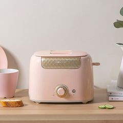 Máy Nướng Bánh Mỳ Bear DSL 601 - 680W, Thiết Kế Đẹp Mắt, Chống Dính Teflon, Nướng Đều Hai Mặt, Tiện Dụng Cho Mọi Nhà Bếp