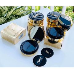Phấn Nước YSL Le Cushion Encre De Peau Luminous Matte Tone 10 - Lớp Nền Mịn Màng, Sang Trọng, Dành Cho Da Sáng, Chống Nắng SPF50 PA+++