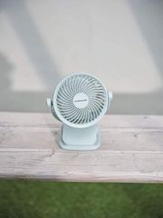 Quạt Kẹp Xe Đẩy Nôi Dono & Dono Mini Tích Điện - 4 Mức Gió, Thời Gian Sử Dụng 28 Giờ, An Toàn Cho Bé Yêu