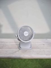 Quạt Kẹp Xe Đẩy Nôi Dono & Dono Mini Tích Điện - 4 Mức Gió, Thời Gian Sử Dụng 28 Giờ, An Toàn Cho Bé Yêu